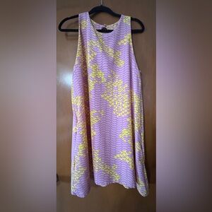 Manuhealii Pink and Yellow Floral Dress